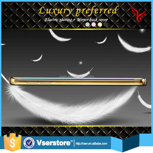 2016 mới nhất nhôm Sang Trọng <span class=keywords><strong>bumper</strong></span> kim loại siêu mỏng điện thoại di động gương trường hợp cho samsung <span class=keywords><strong>galaxy</strong></span> <span class=keywords><strong>s7</strong></span> cạnh - Product Image 5