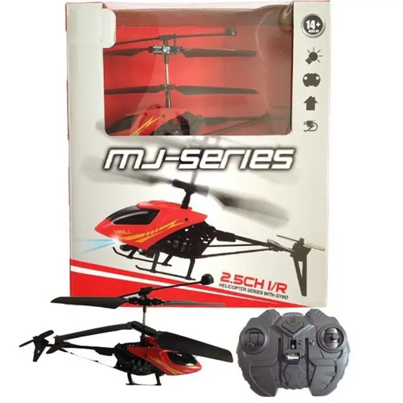 Hot sales MJ901 2.5CH Mini Infrared RC Helicopter Radio Remote Control Aircraft RC Drone Kids Gifts Baby Toys vs holy stone