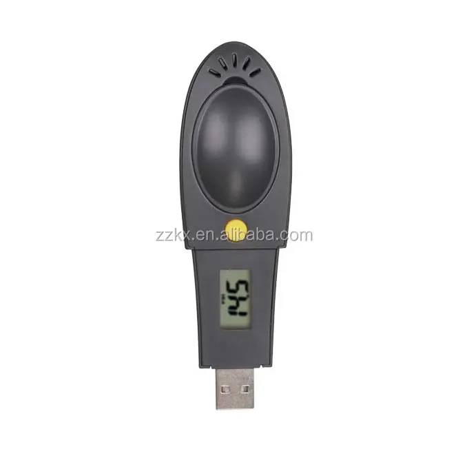 HT-163 Máy Ghi Dữ Liệu Độ Ẩm Áp Suất Khí Quyển Màn Hình LCD USB Nhiệt Kế Đo Độ Ẩm Có Dải Đo USB-40C- 105C