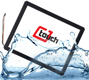 [10-100inch] IR đa màn hình cảm ứng ngoài trời, 6mm Kính 17 "không thấm nước IR Touch Panel - Product Image 1