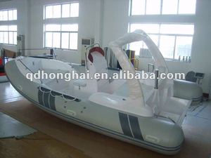 Barcos de lujo hypalon, certificado CE, Corea, pvc, costilla RIB580, a la venta - Product Image 2