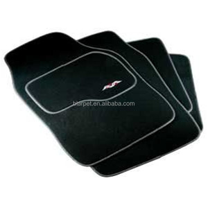 Beste Qualität Auto Fußmatten für SUV 4 Stück Carpet Liner Vinyl Heel Pad Teppich Car Mat