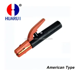 Huarui quality welding electrode holder 600A Netherlands Type High iron   pure brass & iron insulated fiber glass