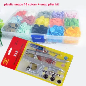 Commercio all'ingrosso KAM Snaps & KAM Snap Pinze Kit Imballato dalla Scatola Di Plastica o Colori Assortiti