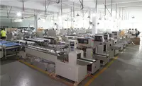high speed rotary pillow snack bar packaging wrapping machine