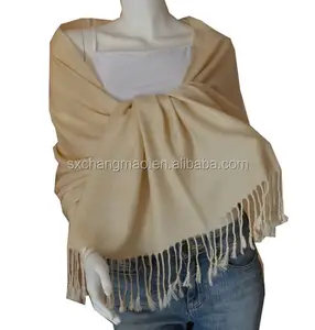 two-tone color pashmina scarf