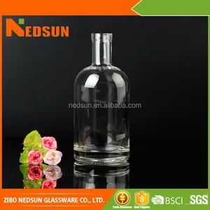 Alibaba express gratuite verre vodka bouteille importation des produits bon marché de chine