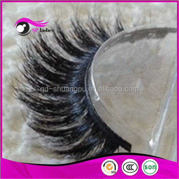Top Marque Strip Lashes Réel Cheval Faux Cils Cheval Fourrure Cils