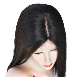 New Style 100% Brazilian Remy Human Cuticle Aligned Hair Wig Side Parting Silky Straight Lace Front Wig