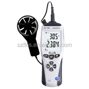 Dây nóng tốc độ gió và lưu lượng không khí mét độ nhạy cao kỹ thuật số thermistor máy đo gió - Product Image 2