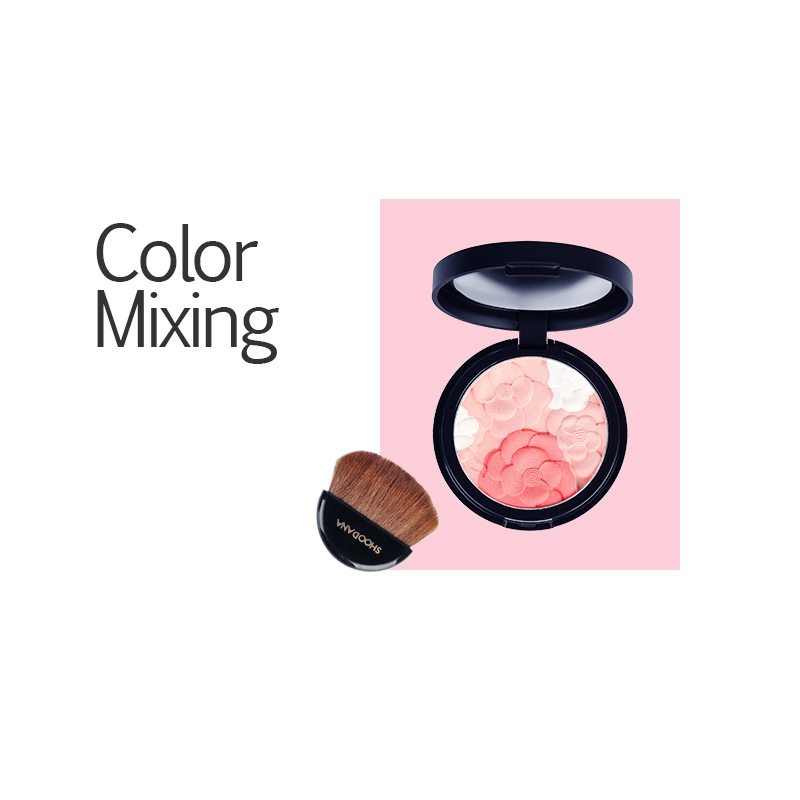 Зеркальные Румяна Палитра частная этикетка румяна палитра