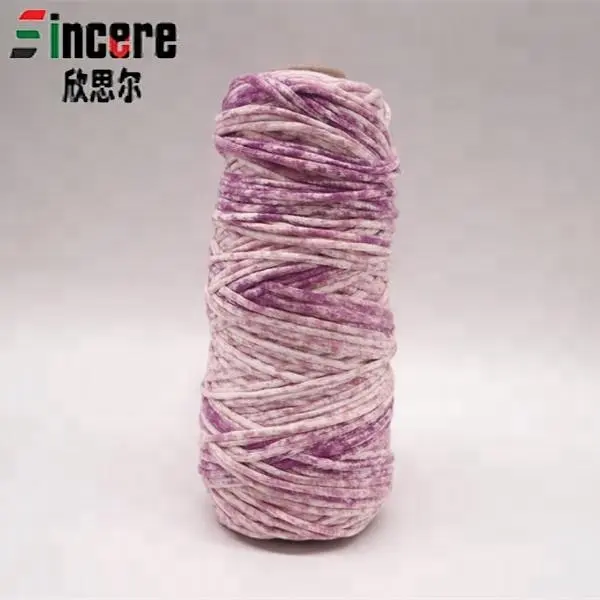 High quality 1.4 NM Space dyed yarn cotton Blended yarn knitting yarns