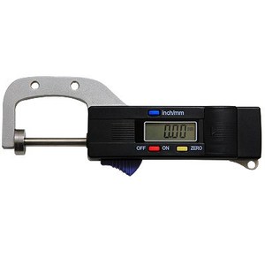 Medidor de espessura plástico digital com display LCD e bateria (TA206) - Product Image 1