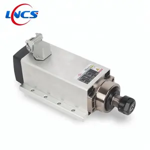 Cnc spindle 2.2kw refrigerado a ar com base de montagem