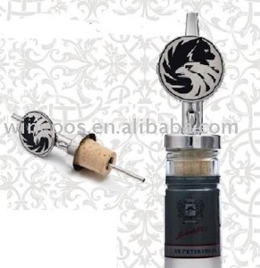 Saint James Wine Stopper Silicone Rubber Reusable Classic Style <b>Bar</b> <b>Tool</b> for Wine - Product Image 4