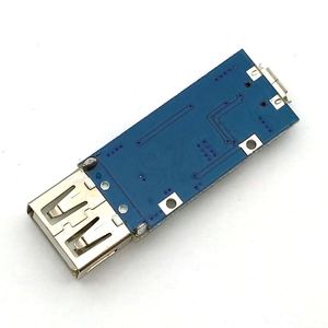 DC-DC โมดูลเพิ่มกำลังไฟ3V 3.3V 3.7V 4.2V ไป5V ที่มีการเพิ่มแหล่งจ่ายไฟสำรอง USB สำหรับ <span class=keywords><strong>iPhone</strong></span>/Android อัตรา - Product Image 4