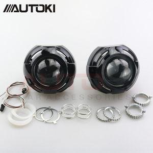 Autoki Xe có Kiểu Dáng Xe Kim Loại Q5 3.0 inch HID Bi xenon đèn pha Ống Kính Máy Chiếu + Apollo 2.0 Phẳng Những Tấm Vải Liệm Sử Dụng D2S D2H Bulbs Đèn - Product Image 5