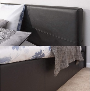 Ottoman Gas Lift up Storage <strong>Bed</strong> - <strong>Black</strong> 4ft6 <strong>Double</strong> 5ft King Size - Product Image 5