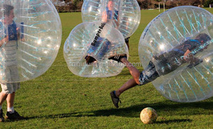 2016 últimas loco 1.0mm PVC y TPU bola burbuja cuerpo Zorb Fútbol para la venta - Product Image 2
