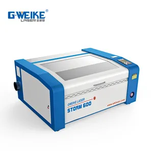 Storm600 40w 50w 60w küçük Cnc olmayan Metal lazer kesim oyma makinesi