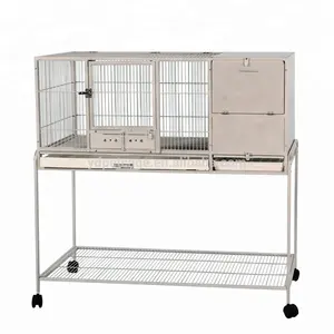 26800 # elegante Basso tenore di carbonio in acciaio del metallo di lusso gabbia del criceto/carrier - Product Image 1