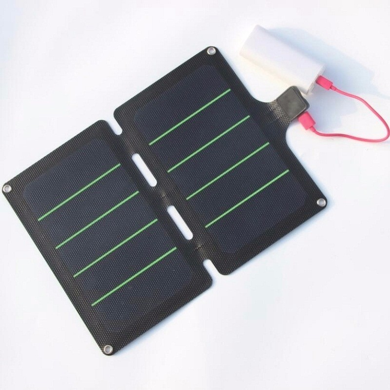 11w 5v Sunpower Folding Super Slim Solar Panel Charger For Phone Universal Travel Solar Usb Charger Portable Solar Panel