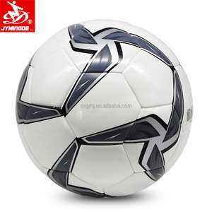 Logo personalizzato bianco <span class=keywords><strong>e</strong></span> nero taglia 4 pallone da calcio (calcio) - Product Image 3