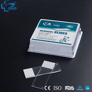 Venta caliente de vidrio estándar HDA hospital preparado Portaobjetos de vidrio de <span class=keywords><strong>Silano</strong></span> - Product Image 5