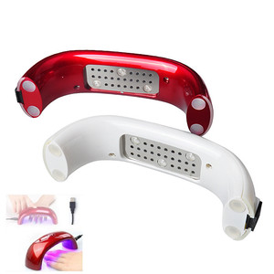 Fábrica al por mayor de alta calidad 9 W Mini rainbow LED Lámpara UV Para El Curado Del arte Del Clavo - Product Image 3