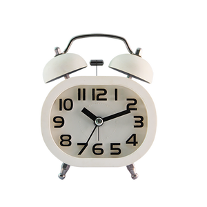 Apple Hình Dạng Hồng Alarm Twin Chuông Kim Loại Đồng Hồ Với Bước Phong Trào - Product Image 3