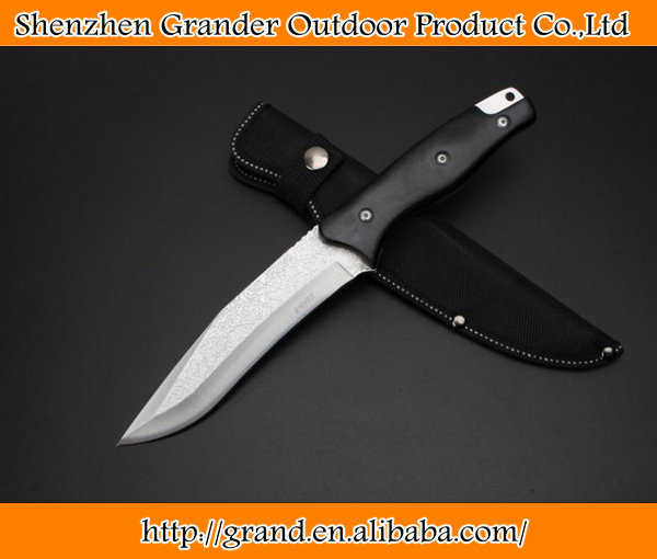 Ebony Xử Lý S037 Cắm Trại Chiến Thuật Dao 56HRC Folding Pocket Knife 4.3mm độ dày lưỡi Giải Cứu Con Dao DREAM5713