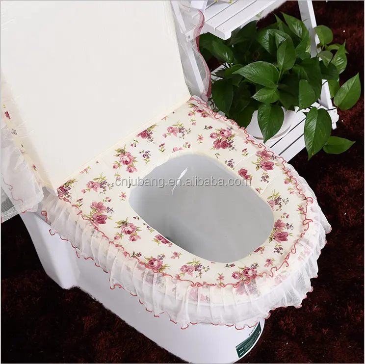 Groothandel toilet seat cover pads/Warmer Pad Toilet Seat Cover Kussen/toiletbril pad