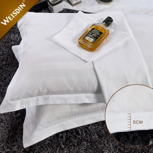 China <span class=keywords><strong>hotel</strong></span> forniture biancheria <span class=keywords><strong>tessile</strong></span> bianco <span class=keywords><strong>hotel</strong></span> di lusso raso della banda 100% cotone biancheria da letto set - Product Image 4