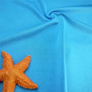 Spandex Fabric Eco-friendly Polyester Spandex Shiny Fabric For Dress