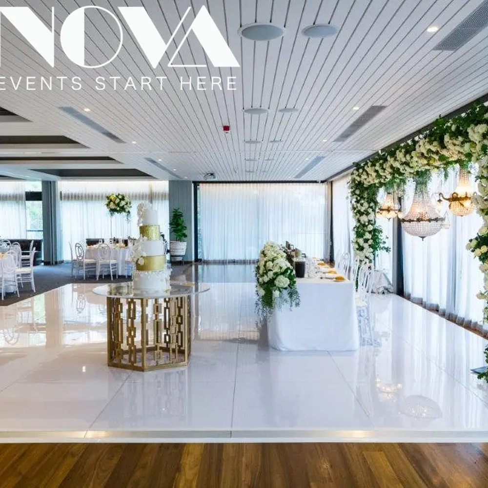 2019 NOVA Pvc Flooring Wooden Easy Lay Dance Floor