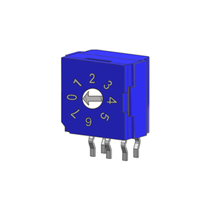 Công Tắc Mã Hóa Quay BCD Công Tắc Xoay 3 + 2 Chân <span class=keywords><strong>4</strong></span> Vị Trí - Product Image 3