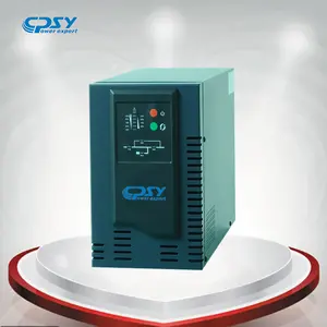 Nhà máy trực tiếp đơn giai đoạn trực tuyến tần số cao UPS 1kva 2kva 3kva inverter với bên ngoài pin