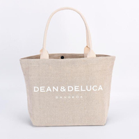 Sac en coton et lin réutilisable pour chaussures, Promotion en gros
