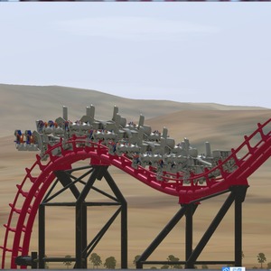 Haute qualité montagnes russes d'amusement de voiture à vendre pour les jeunes et les enfants qui jouent - Product Image 5