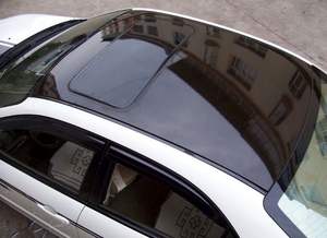 1.35x15m الذاتي لاصق أسود سقف الفينيل التفاف السيارات نافذة السيارة تينت لفة لاصقات - Product Image 2