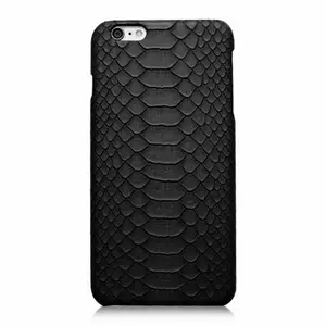 Wholesale Luxury Sexy Snake Skin Pattern Hard Back Cover Phone Case plastic leather phone case for iphone