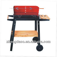 Barbecue/Barbecue Grill Type Carré Fabricant Professionnel De Barbecue À Charbon De Bois à Yongkang ZD-607 Portable/Chariot/Pliable