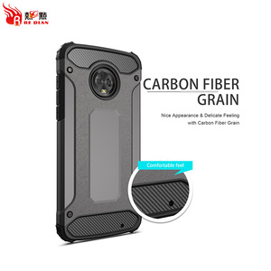 Shockproof armor funda de teléfono para MOTO G6 plus para motorola g6 caso rojo - Product Image 4