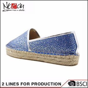 Negozio Fannullone Iuta Riciclare Scintillio Delle Ragazze Scarpa - Product Image 6