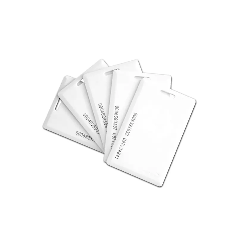 Blank Proximity Card 125KHZ Blank Proximity Card With Printed ID Number