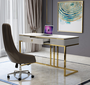 Elegante Mueble <span class=keywords><strong>de</strong></span> Oficina Ejecutivo <span class=keywords><strong>de</strong></span> Superficie Sólida/Piedra <span class=keywords><strong>de</strong></span> Cuarzo, Estación <span class=keywords><strong>de</strong></span> <span class=keywords><strong>Trabajo</strong></span>, Sillas, Mesa <span class=keywords><strong>de</strong></span> Oficina, Escritorio <span class=keywords><strong>de</strong></span> Oficina, Proveedores - Product Image 2
