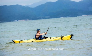 เรือคายัคพับได้แบบโอริกามิขนาด 13 ฟุต - เรือตกปลาสำหรับคนเดียว น้ำหนักเบา พกพาสะดวก เหมาะสำหรับทะเลสาบและแม่น้ำ - Product Image 6
