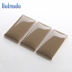 Brique forme <span class=keywords><strong>en</strong></span> céramique carreaux de mur prix dans <span class=keywords><strong>siri</strong></span> lanka cuisine beige dosseret mosaïque briques 3d carreaux de métro - Product Image 6