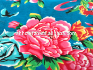 la frontera de flores de algodón <span class=keywords><strong>lycra</strong></span> tela de impresión - Product Image 1