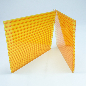 Baoding xinhai plástico 2 capa bayer lámina de <span class=keywords><strong>policarbonato</strong></span> para la casa verde - Product Image 2